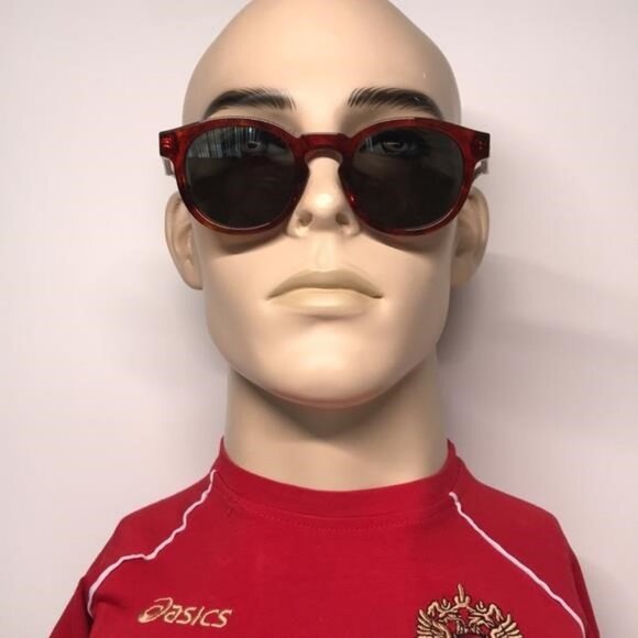 Gucci GG0825S 005 49 Havana Grey Round Sunglasses | New Authentic - Picture 11 of 15